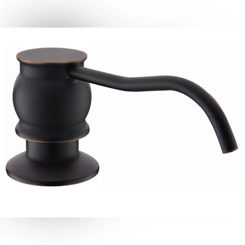 SHACO Vintage Design Oil Rubbed Bronze 13 OZ Counter top Kitchen Soap Dispenser